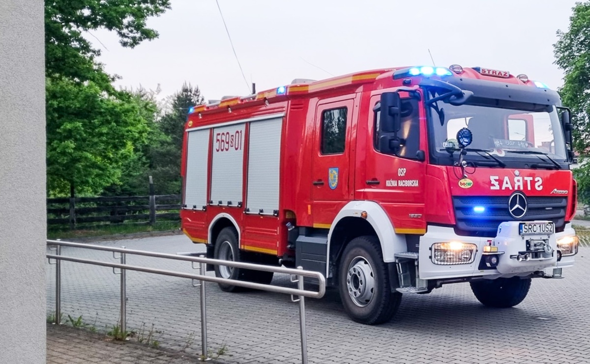 Strażacy w akcji: pożar drzewa w Rudniku i uratowane życie w Kuźni Raciborskiej - Serwis informacyjny z Raciborza - naszraciborz.pl