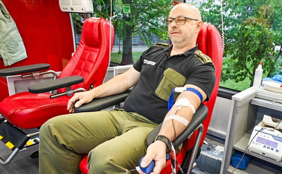 Pierwsza w tym roku zbiórka krwi w Śląskim Oddziale SG - Serwis informacyjny z Raciborza - naszraciborz.pl