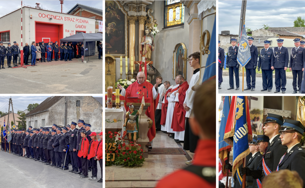 100-lecie OSP Gamów. Wręczono odznaczenia i poświęcono tablicę pamiątkową - Serwis informacyjny z Raciborza - naszraciborz.pl