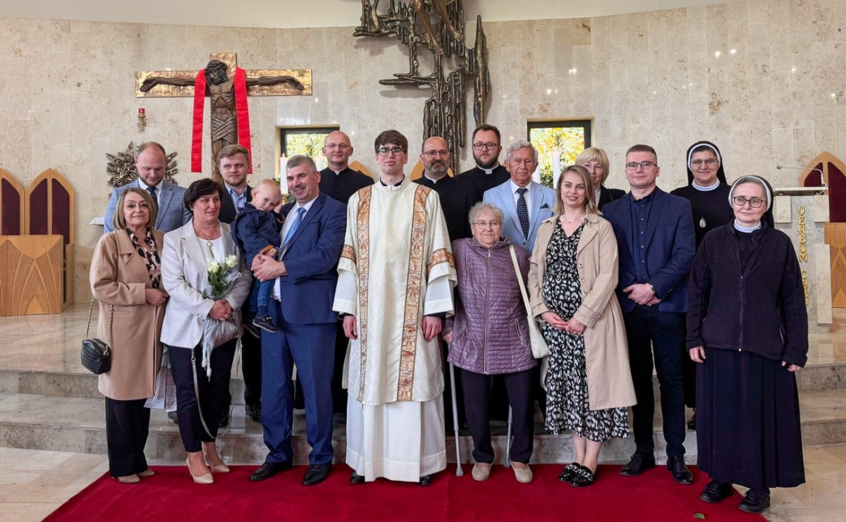 Mateusz Pytel z Krzanowic przyjął święcenia diakonatu - Serwis informacyjny z Raciborza - naszraciborz.pl