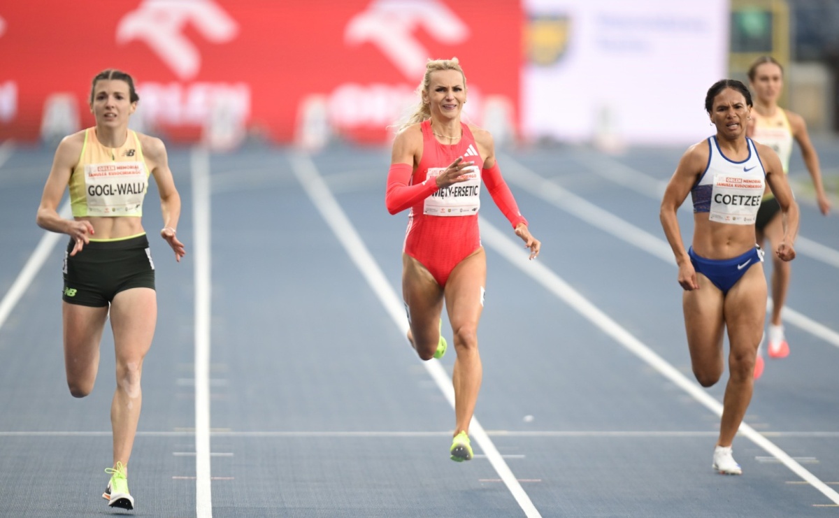Lekkoatleci walczyli z rywalami i przeraźliwym zimnem. Srebro Justyny Święty-Ersetic na ORLEN Memoriale Janusza Kusocińskiego w Chorzowie - Serwis informacyjny z Raciborza - naszraciborz.pl