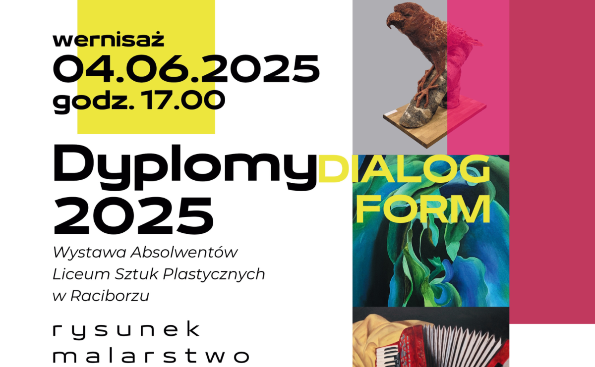 DIALOG FORM – wystawa dyplomów Liceum Sztuk Plastycznych już wkrótce w bibliotece - Serwis informacyjny z Raciborza - naszraciborz.pl