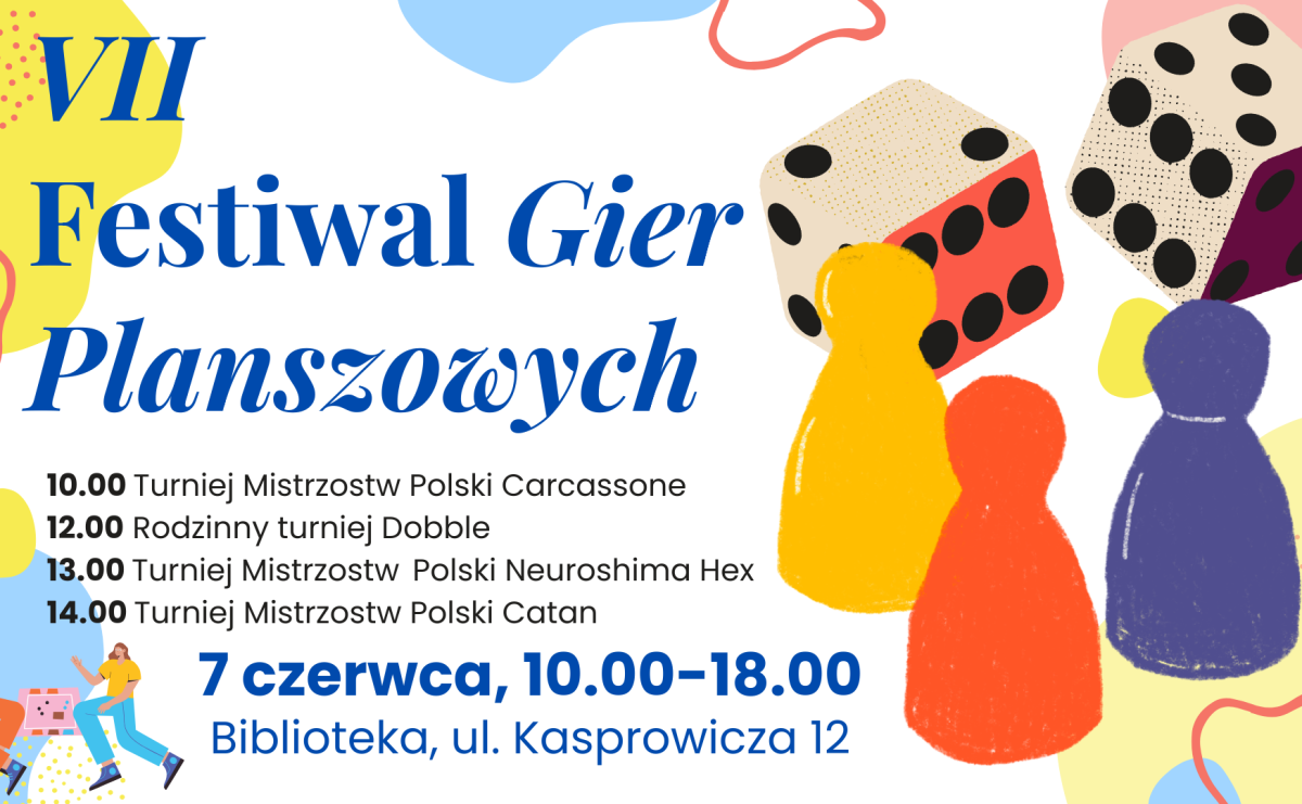 Planszówki znów w natarciu! VII Raciborski Festiwal Gier Planszowych już 7 czerwca - Serwis informacyjny z Raciborza - naszraciborz.pl