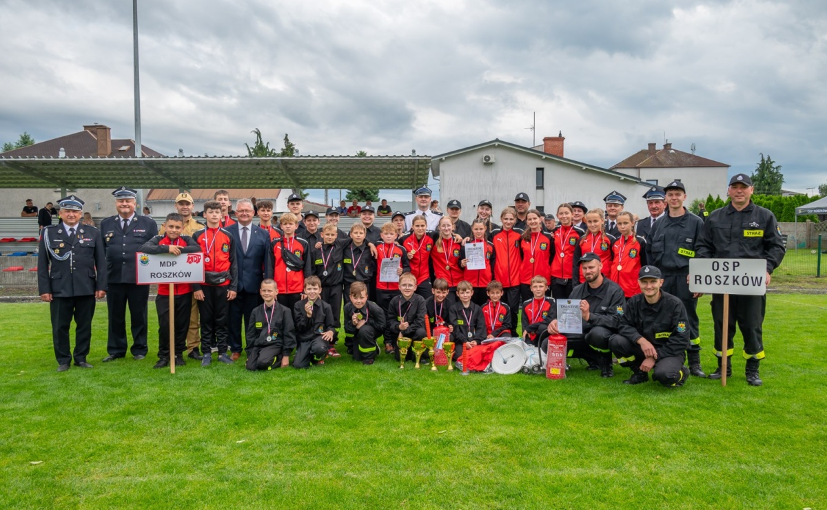 Roszków zdominował Gminne Zawody Sportowo-Pożarnicze o Puchar Wójta Gminy Krzyżanowice [FOTO i WIDEO] - Serwis informacyjny z Raciborza - naszraciborz.pl