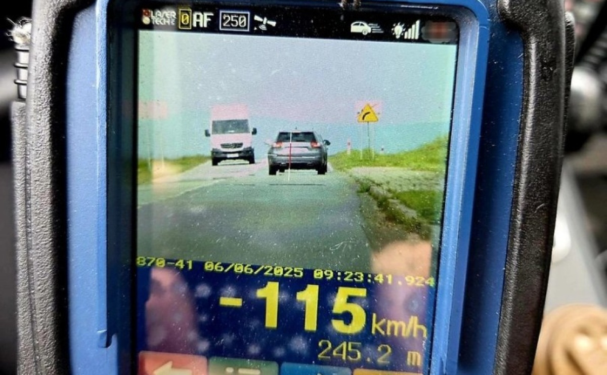 115 km/h w terenie zabudowanym. Kierowca z powiatu głubczyckiego stracił prawo jazdy - Serwis informacyjny z Raciborza - naszraciborz.pl