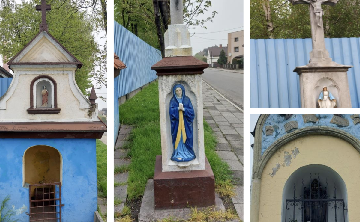 Nie tylko chodnik. Apel o szacunek dla kapliczek i krzyży przy ulicy Szkolnej [LIST DO REDAKCJI] - Serwis informacyjny z Raciborza - naszraciborz.pl