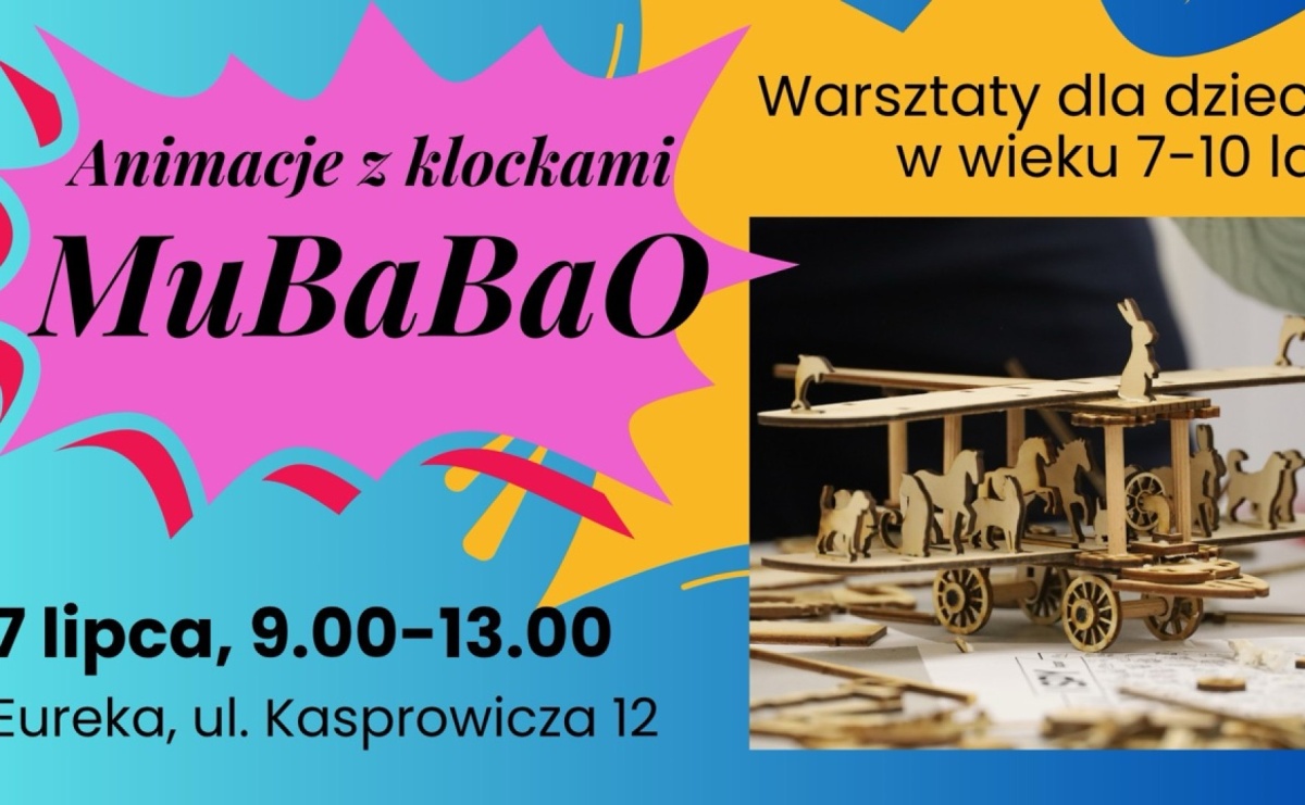Spędź wakacje z biblioteką! Trwają zapisy na warsztaty z klockami MuBaBaO - Serwis informacyjny z Raciborza - naszraciborz.pl