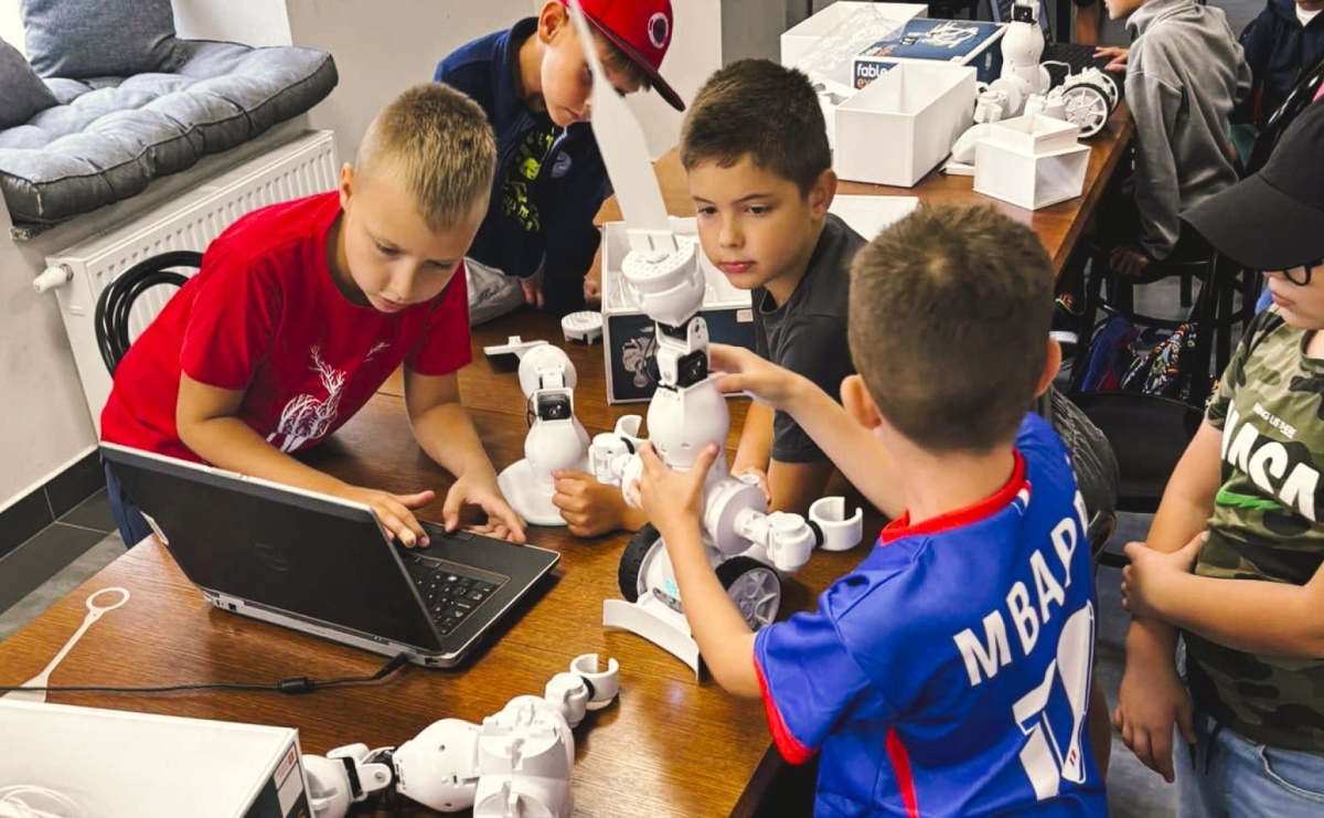 W tegoroczne wakacje poznaj… robota Fable! Biblioteka zaprasza na warsztaty - Serwis informacyjny z Raciborza - naszraciborz.pl