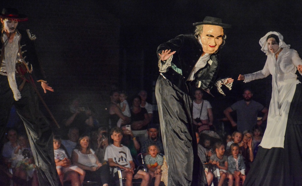 Noc teatru i ognia na Zamku Piastowskim w Raciborzu [FOTO i WIDEO] - Serwis informacyjny z Raciborza - naszraciborz.pl