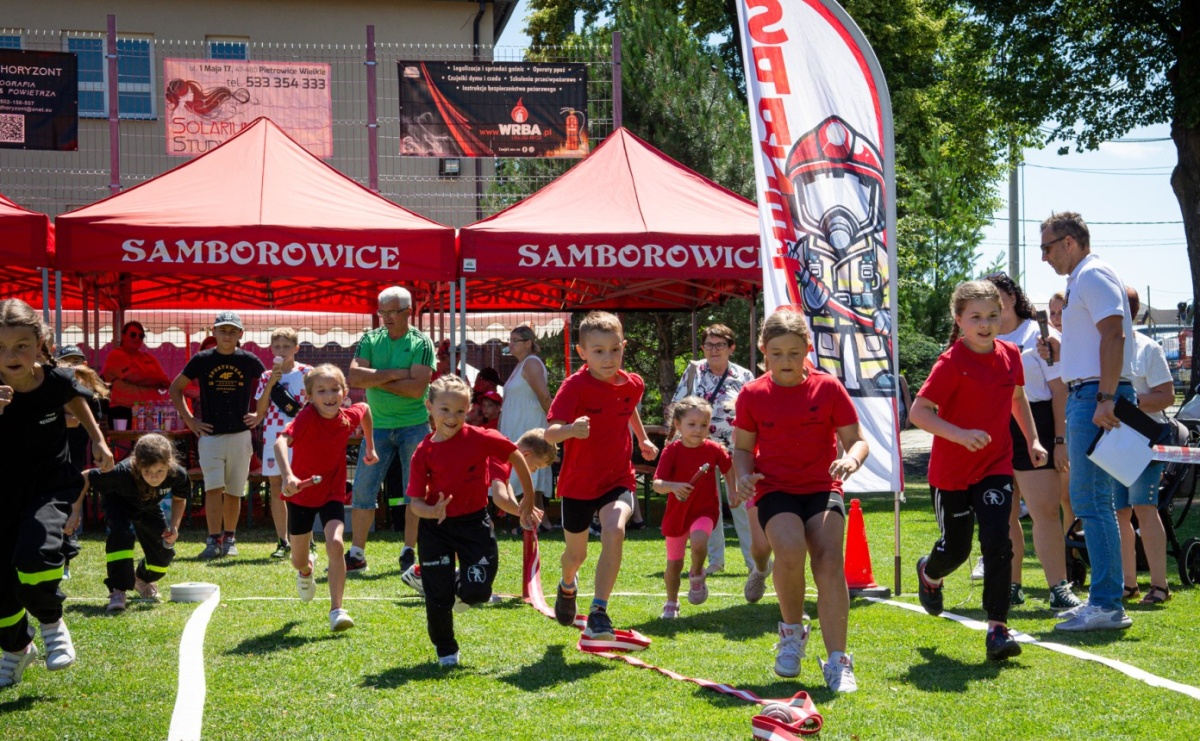 Młodzi druhowie rywalizowali w Samborowicach. II Zawody Dziecięcych Drużyn Pożarniczych za nami - Serwis informacyjny z Raciborza - naszraciborz.pl