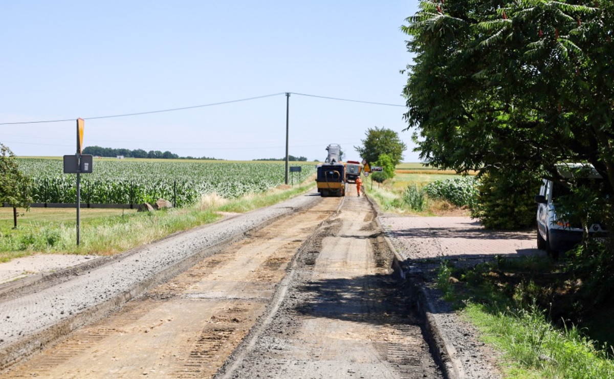 Czasowe zamknięcie drogi Pawłów–Modzurów. Rozpoczął się III etap przebudowy - Serwis informacyjny z Raciborza - naszraciborz.pl