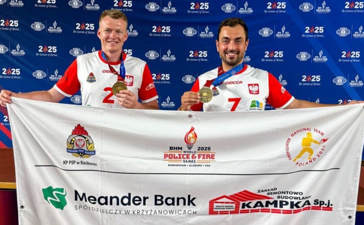Strażacy z Raciborza z medalem na Światowych Igrzyskach Służb Mundurowych w USA! - Serwis informacyjny z Raciborza - naszraciborz.pl