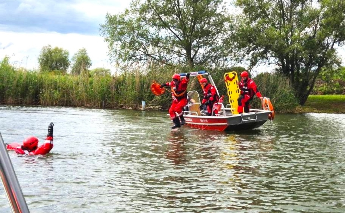 Gotowi do akcji na wodzie. Specjalistyczne szkolenie OSP Krzyżanowice - Serwis informacyjny z Raciborza - naszraciborz.pl
