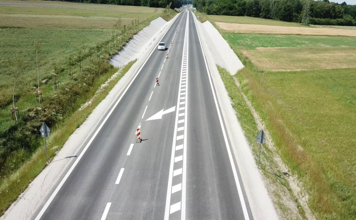 Na trasie Racibórz – Opole bez utrudnień. Odcinek DK45 między Krapkowicami a Rogowem Opolskim gotowy - Serwis informacyjny z Raciborza - naszraciborz.pl