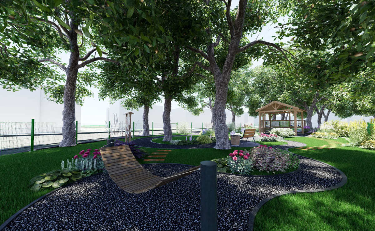 Ptasi zakątek zamiast pomnika wdzięczności. Nowa przestrzeń dla mieszkańców Krzanowic - Serwis informacyjny z Raciborza - naszraciborz.pl