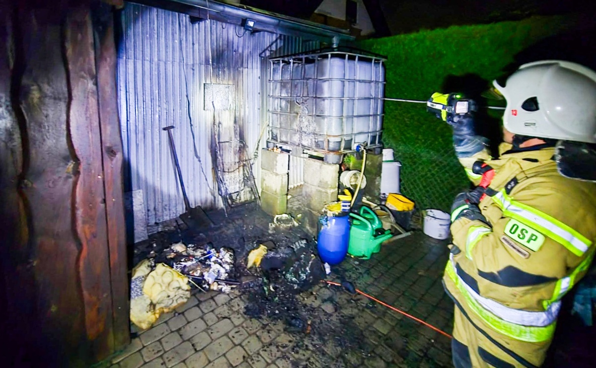 Pożar w Krzyżanowicach, fałszywy alarm w Raciborzu i interwencje w Siedliskach – działania strażaków 28 lipca - Serwis informacyjny z Raciborza - naszraciborz.pl