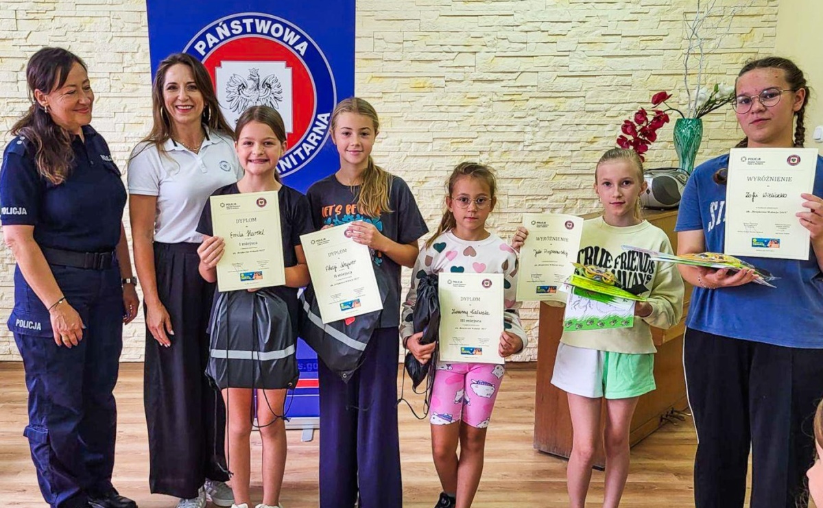 Bezpieczne wakacje oczami dzieci – PSSE rozstrzygnęła konkurs - Serwis informacyjny z Raciborza - naszraciborz.pl