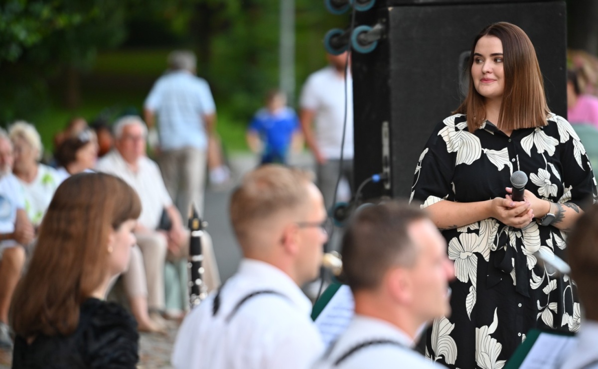 Muzyczna uczta w Parku Roth – Raciborska Orkiestra Dęta Plania zaprezentowała najpiękniejsze covery - Serwis informacyjny z Raciborza - naszraciborz.pl