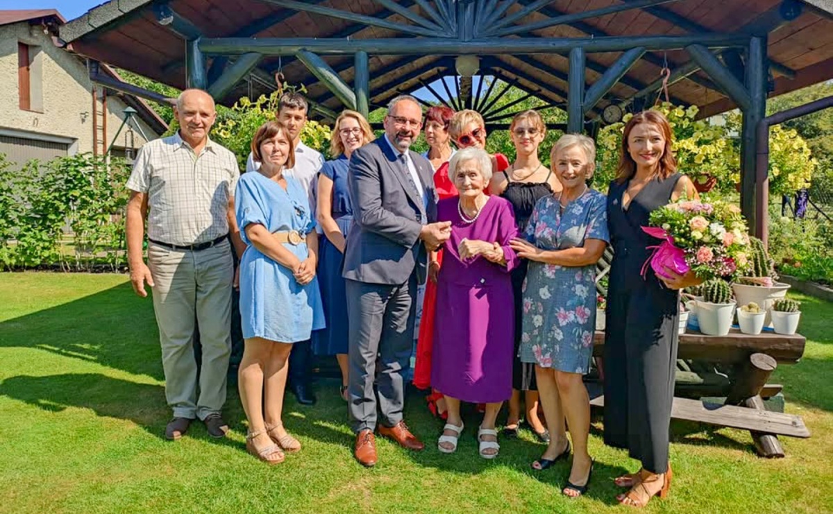 102. urodziny Anny Kapki - najstarszej mieszkanki gminy Nędza - Serwis informacyjny z Raciborza - naszraciborz.pl