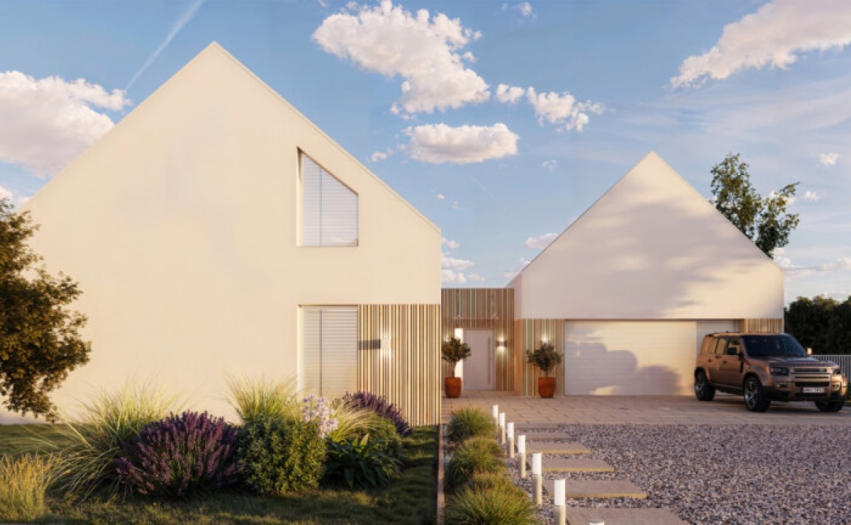 Szeregówki Dobrzykowice - nowoczesne domy na sprzedaż w zabudowie szeregowej - Serwis informacyjny z Raciborza - naszraciborz.pl