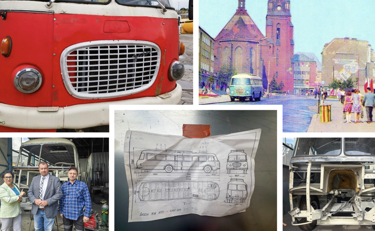 Zabytkowy Ogórek wraca na raciborskie drogi. Jelcz 043 z 1972 roku wkrótce przewiezie turystów - Serwis informacyjny z Raciborza - naszraciborz.pl