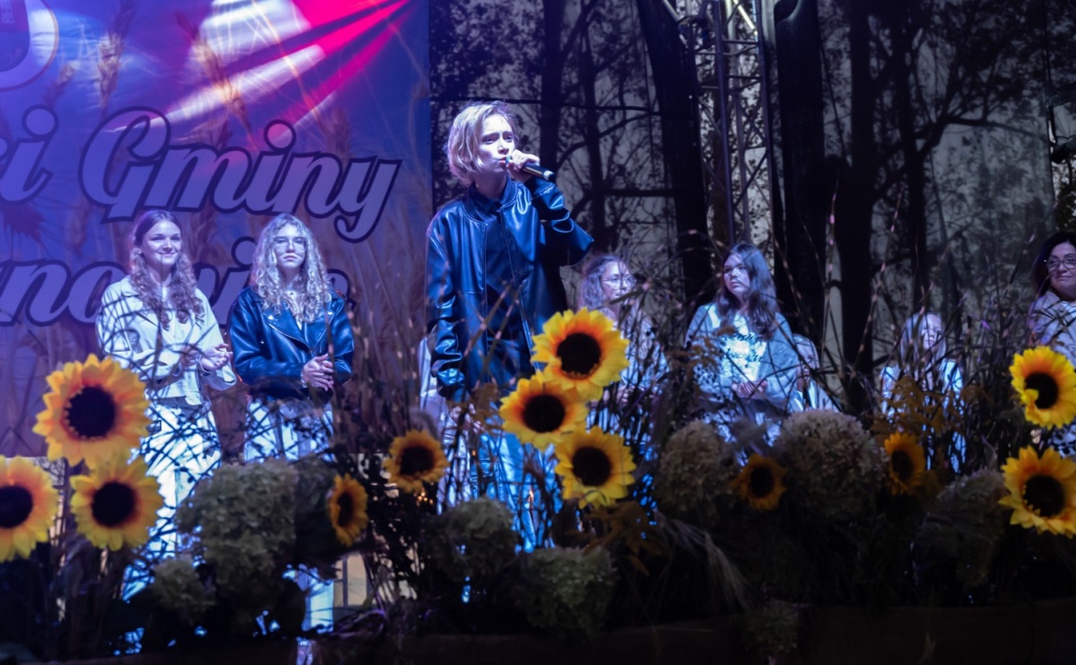 Fajerwerki, młodzi artyści Fundacji ARS i Staś Karoń. Pierwszy dzień dożynek Gminy Krzyżanowice w Owsiszczach  - Serwis informacyjny z Raciborza - naszraciborz.pl