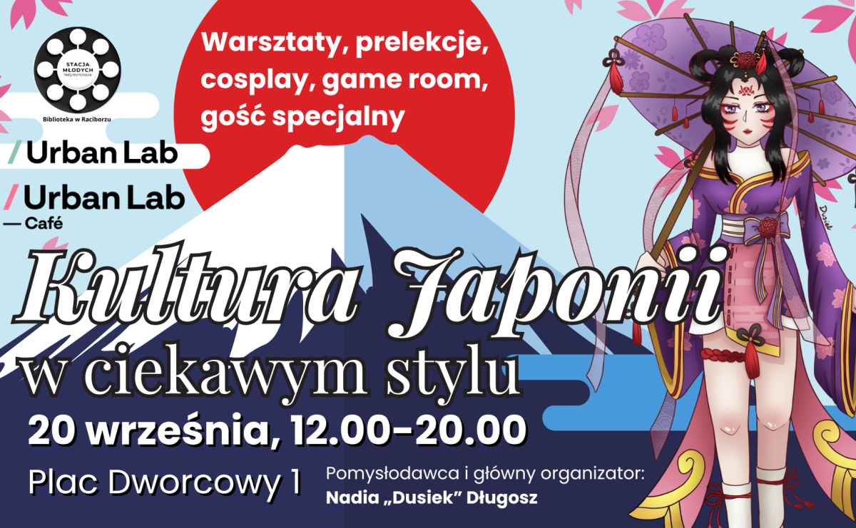 Japonia opanuje Dworzec Kolejowy – już 20 września wyjątkowe wydarzenie w Raciborzu - Serwis informacyjny z Raciborza - naszraciborz.pl