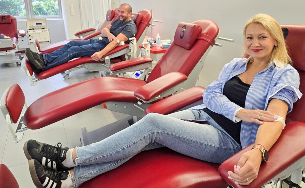 100-lecie kobiet w policji. Policjanci z Raciborza oddali krew - Serwis informacyjny z Raciborza - naszraciborz.pl