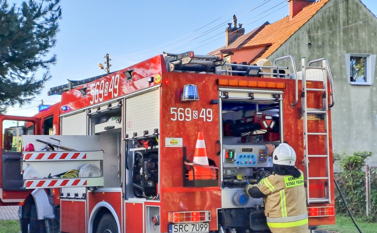 Strażacy z powiatu raciborskiego w akcji – od pożaru sadzy po ratunek na ulicy - Serwis informacyjny z Raciborza - naszraciborz.pl