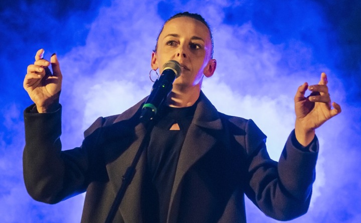 Recital Leny Witkowskiej Stany mieszane w Raciborskim Centrum Kultury - Serwis informacyjny z Raciborza - naszraciborz.pl