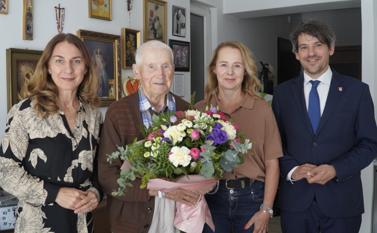 100. urodziny Joachima Franiczka – piękny jubileusz w Raciborzu - Serwis informacyjny z Raciborza - naszraciborz.pl