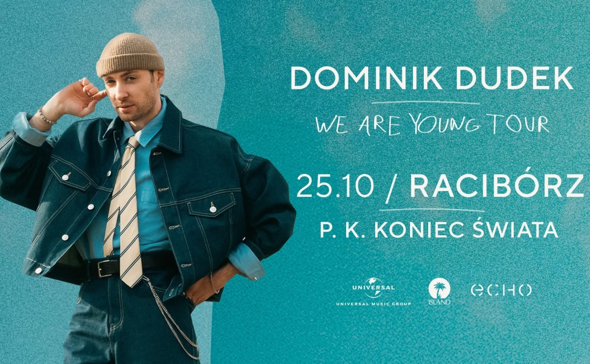 Dominik Dudek podbija Racibórz – premiera We Are Young Tour na Przystanku Kulturalnym - Serwis informacyjny z Raciborza - naszraciborz.pl