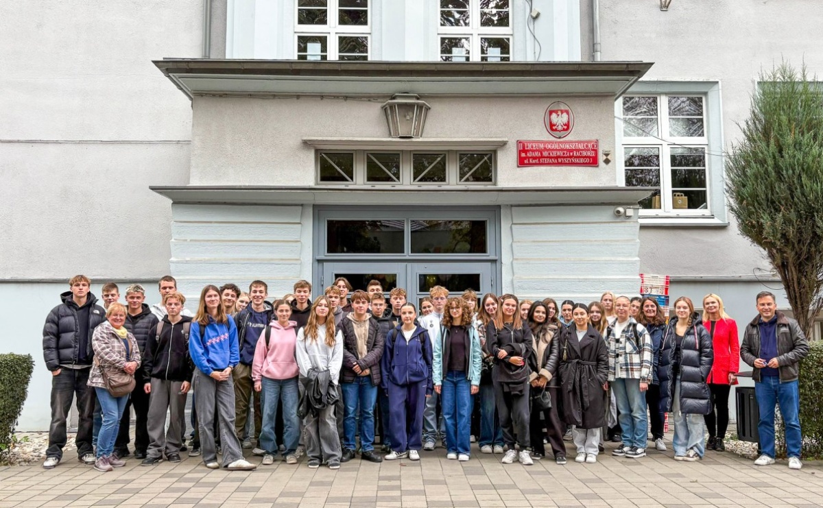 Polsko-niemiecka przyjaźń w praktyce. Uczniowie z Meinerzhagen odwiedzili Racibórz - Serwis informacyjny z Raciborza - naszraciborz.pl