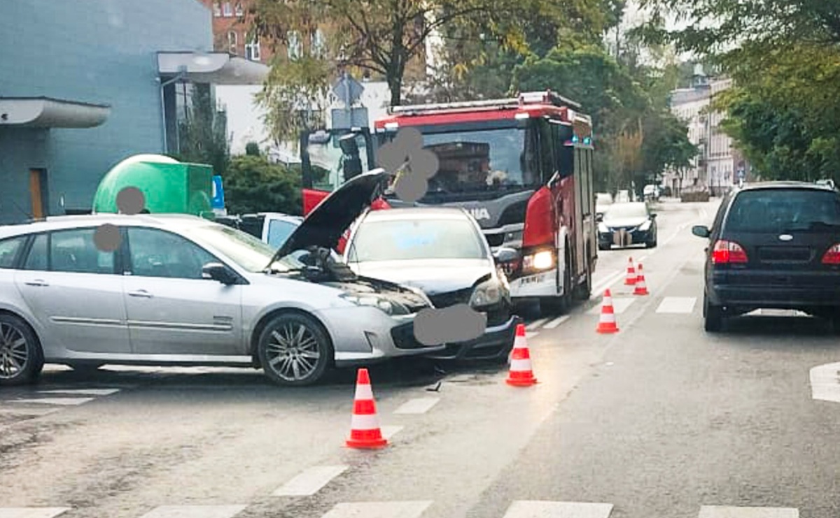 Dwa zdarzenia drogowe jednego dnia  – interwencje straży pożarnej - Serwis informacyjny z Raciborza - naszraciborz.pl