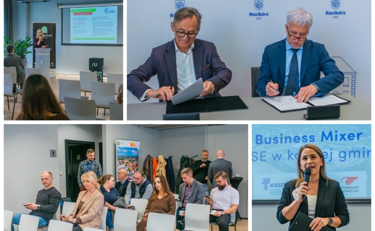 Business Mixer w Raciborzu. Nowy etap współpracy z Katowicką Specjalną Strefą Ekonomiczną [FOTO i WIDEO] - Serwis informacyjny z Raciborza - naszraciborz.pl