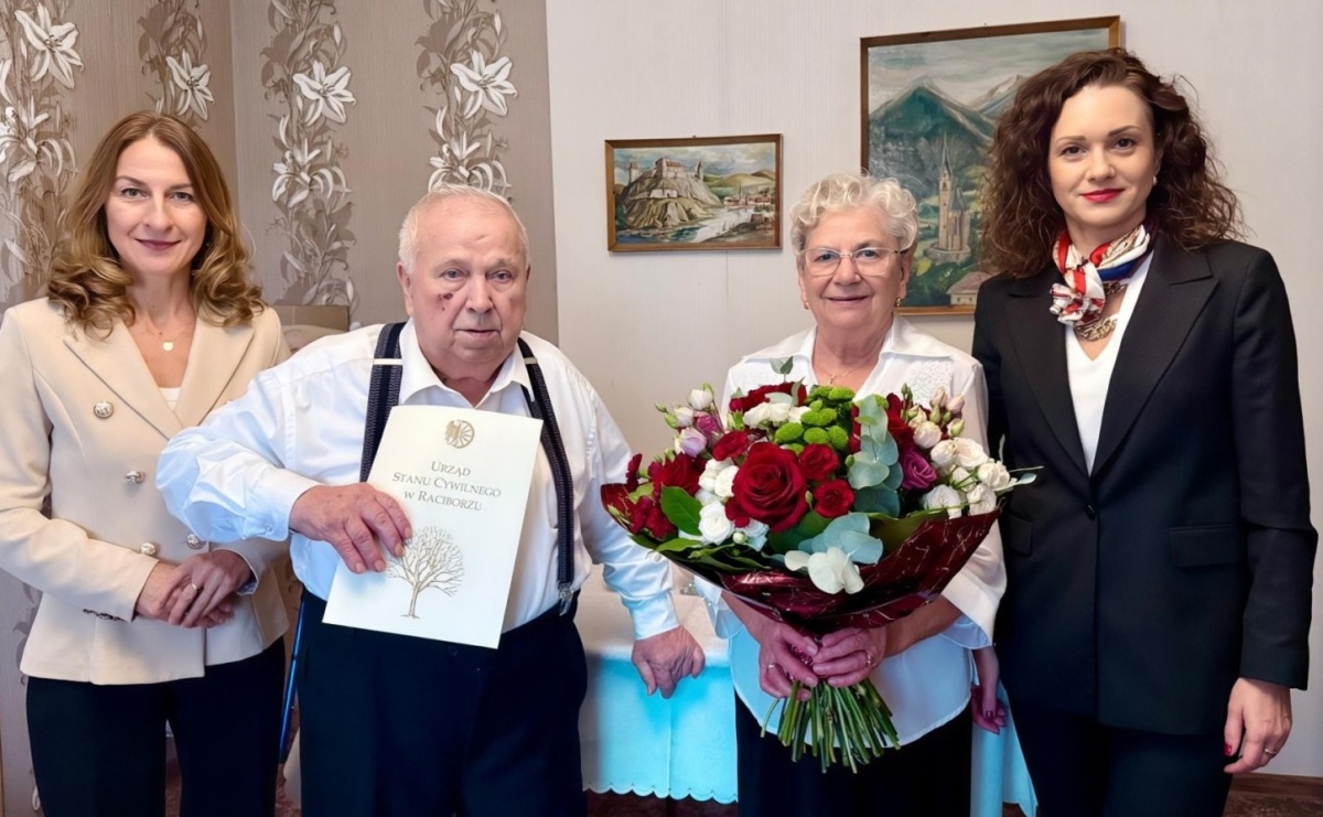 Państwo Kupka z Raciborza świętują jubileusz 60-lecia pożycia małżeńskiego - Serwis informacyjny z Raciborza - naszraciborz.pl