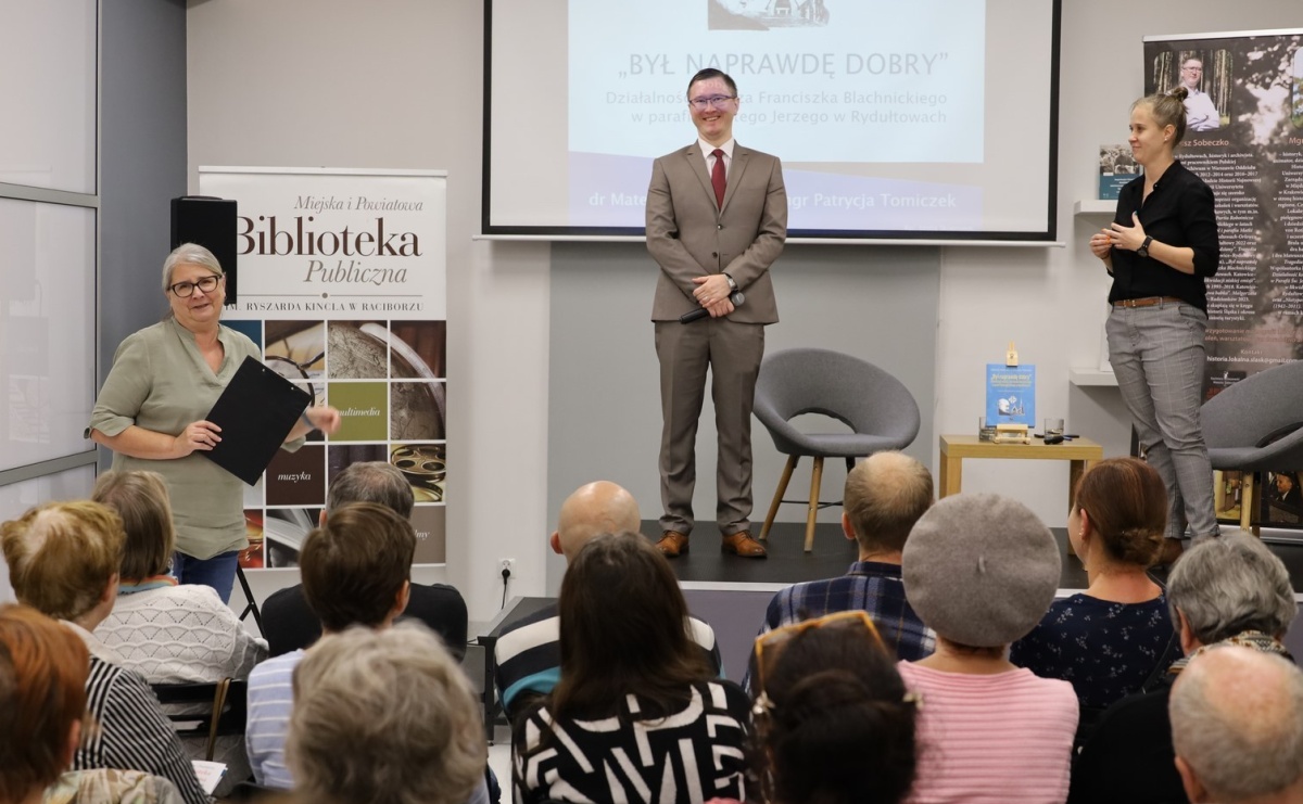 Był naprawdę dobry - wykład o księdzu Franciszku Blachnickim w bibliotece  - Serwis informacyjny z Raciborza - naszraciborz.pl