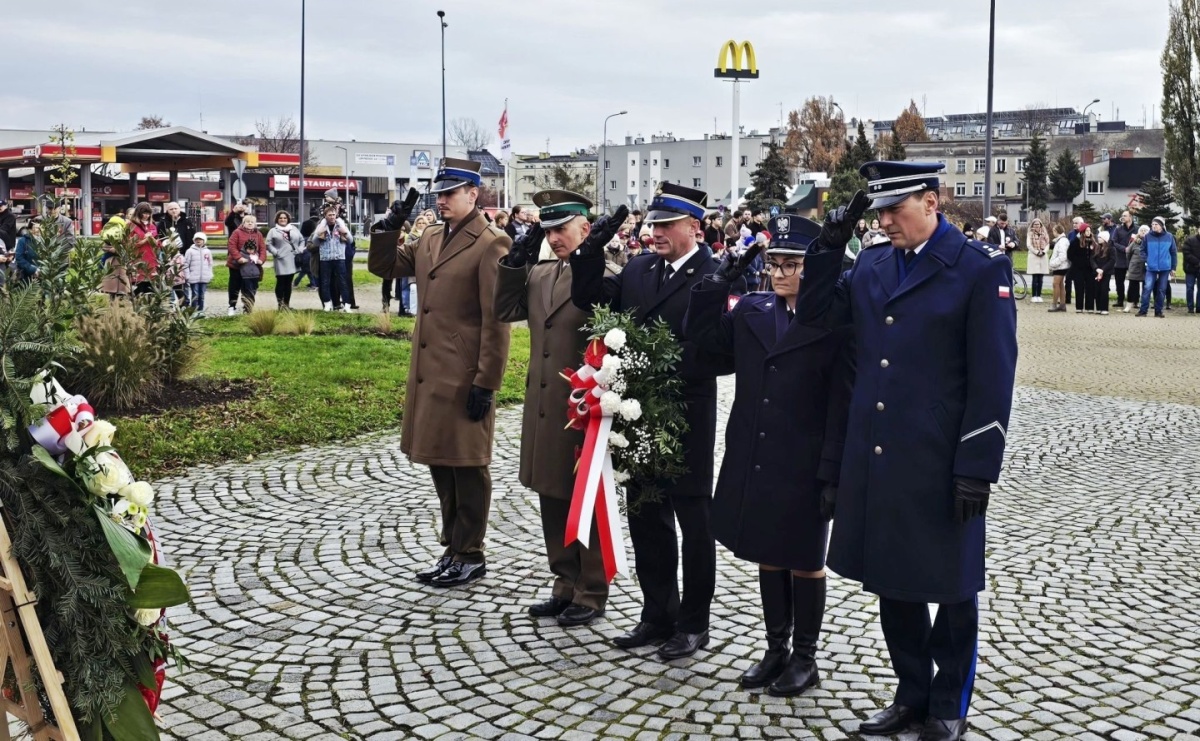 Obchody 107. rocznicy odzyskania przez Polskę niepodległości - Serwis informacyjny z Raciborza - naszraciborz.pl
