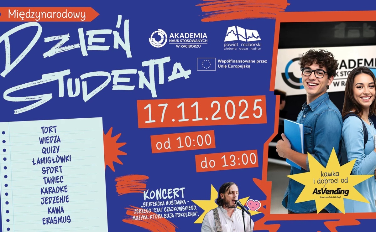 Międzynarodowy Dzień Studenta w Akademii Nauk Stosowanych w Raciborzu - Serwis informacyjny z Raciborza - naszraciborz.pl