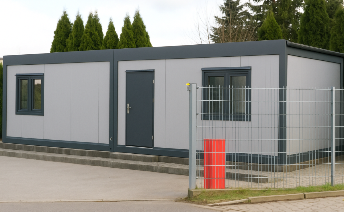 Komfort przez cały rok - kontener mieszkalny całoroczny - Serwis informacyjny z Raciborza - naszraciborz.pl