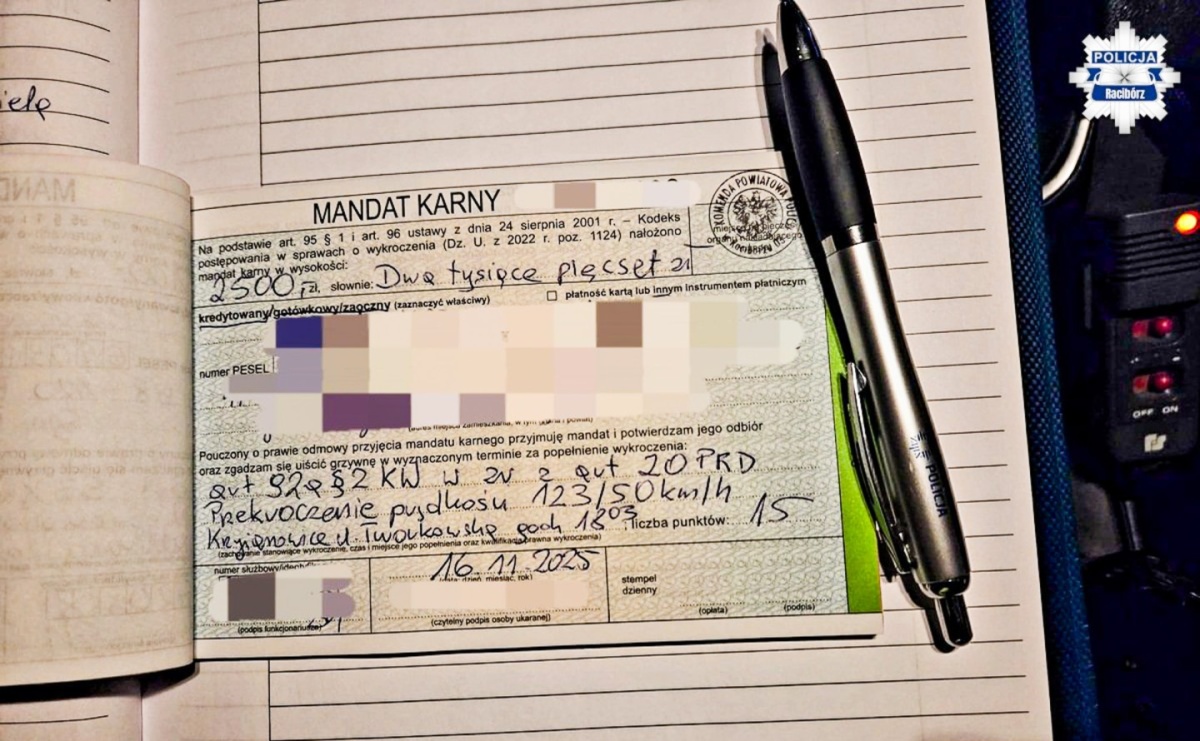 Policyjna kontrola w Krzyżanowicach. Dwóm kierowcom zatrzymano prawo jazdy - Serwis informacyjny z Raciborza - naszraciborz.pl