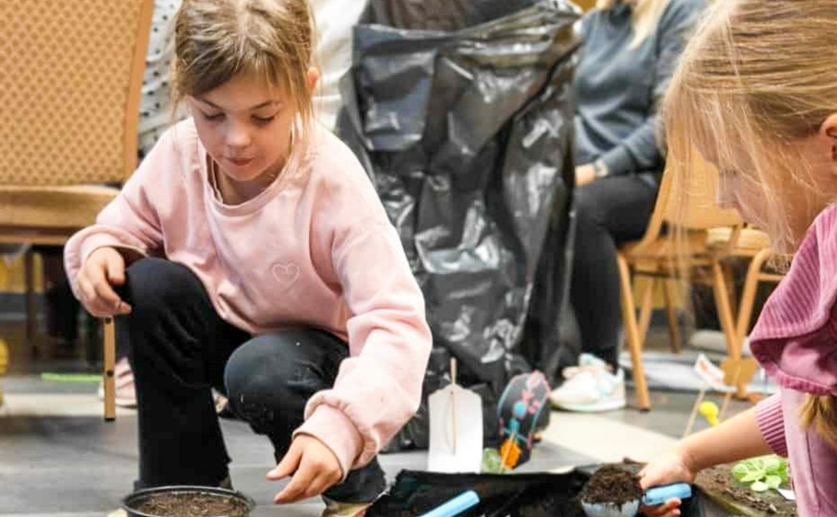 Finał projektu Zielona Baza w Górkach Śląskich przyciągnął dzieci i mieszkańców sołectwa - Serwis informacyjny z Raciborza - naszraciborz.pl