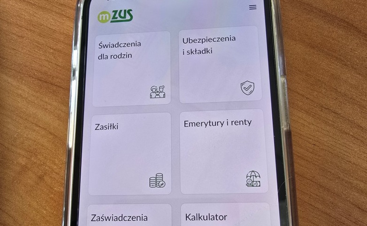 Ponad 1 mln użytkowników aplikacji mZUS - Serwis informacyjny z Raciborza - naszraciborz.pl