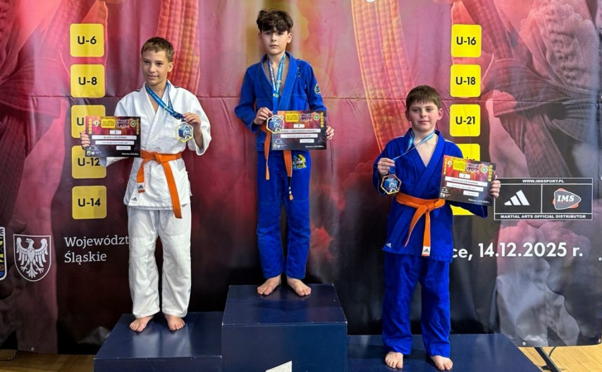 Raciborscy zawodnicy Łamatora błyszczą na Otwartym Mistrzostwach Śląska w Ju Jitsu - Serwis informacyjny z Raciborza - naszraciborz.pl