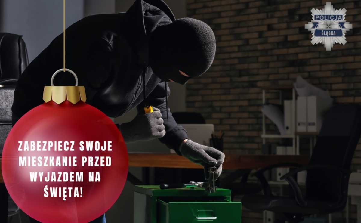 Policja radzi, jak zabezpieczyć mieszkanie przed świątecznym wyjazdem - Serwis informacyjny z Raciborza - naszraciborz.pl