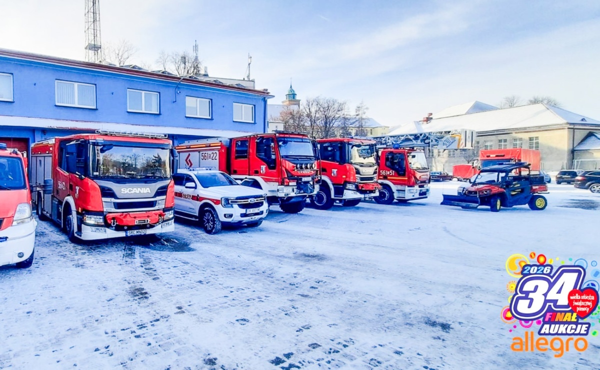 Zostań strażakiem na jeden dzień. Wyjątkowa licytacja raciborskiej PSP na 34. Finał WOŚP - Serwis informacyjny z Raciborza - naszraciborz.pl