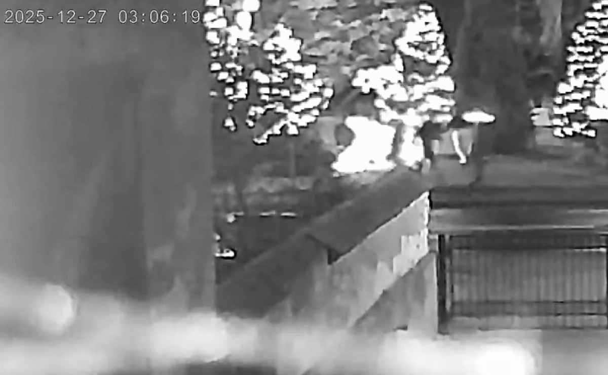 Dewastacja w Krzyżanowicach. Policja publikuje nagranie z kamery monitoringu - Serwis informacyjny z Raciborza - naszraciborz.pl