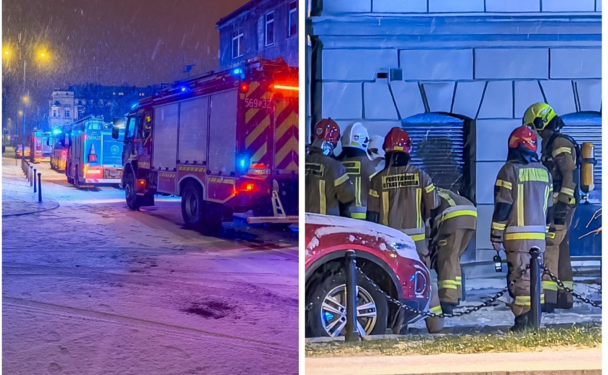 Sylwestrowa noc straży pożarnej: zadymienie na pl. Jagiełły, alarm na Gamowskiej - Serwis informacyjny z Raciborza - naszraciborz.pl
