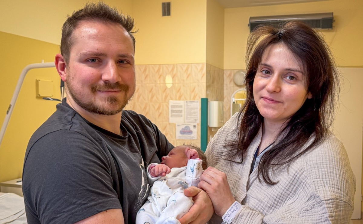 Alicja Nowok - pierwsze dziecko urodzone w raciborskim szpitalu w 2026 r. - Serwis informacyjny z Raciborza - naszraciborz.pl