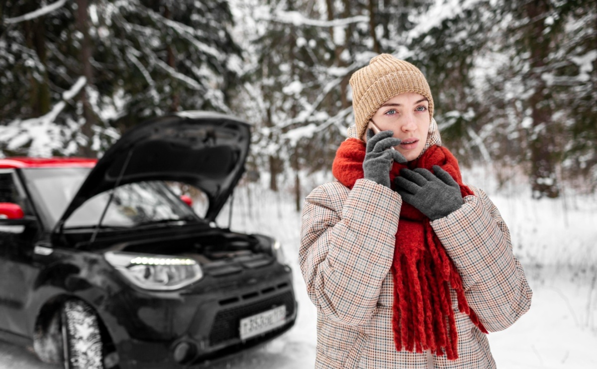 Zimowe awarie samochodów najczęściej zgłaszane do pomocy drogowej - Serwis informacyjny z Raciborza - naszraciborz.pl